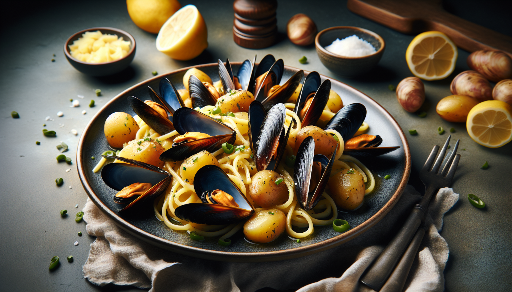 pasta cozze e patate